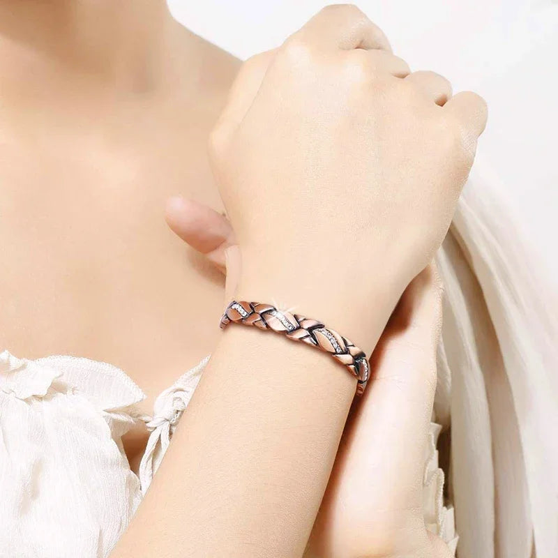 Women Pure Copper Magnetic Bracelet