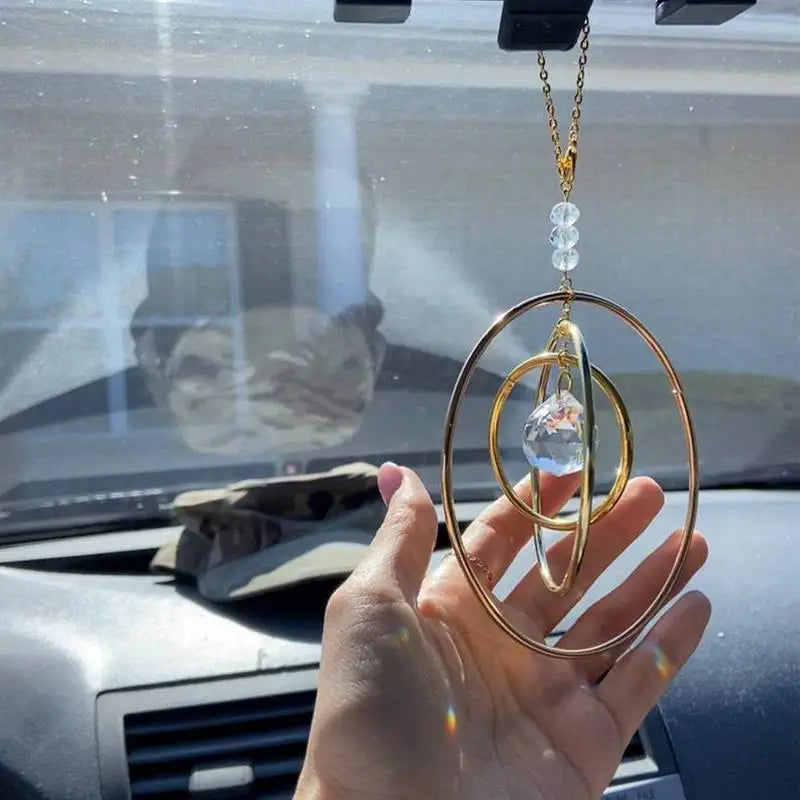 Crystal Wind Chimes Sun Catchers Hanging Pendant